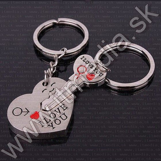 Image of Páros kulcstartó *Szív és Kulcs* (IT9957)